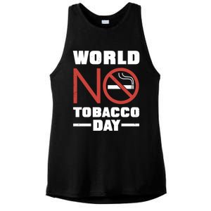 World No Tobacco Day: No Smoking Cool Gift Ladies PosiCharge Tri-Blend Wicking Tank