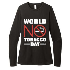 World No Tobacco Day: No Smoking Cool Gift Womens CVC Long Sleeve Shirt