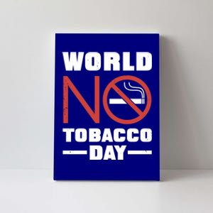 World No Tobacco Day: No Smoking Cool Gift Canvas