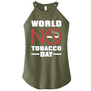 World No Tobacco Day: No Smoking Cool Gift Women's Perfect Tri Rocker Tank