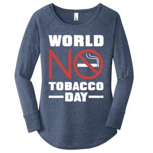 World No Tobacco Day: No Smoking Cool Gift Women's Perfect Tri Tunic Long Sleeve Shirt