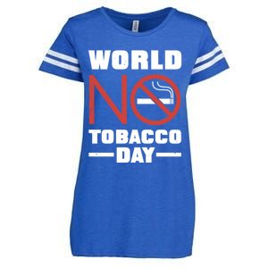 World No Tobacco Day: No Smoking Cool Gift Enza Ladies Jersey Football T-Shirt