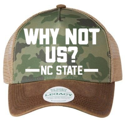 Why Not Us Nc State Sports Fan Legacy Tie Dye Trucker Hat