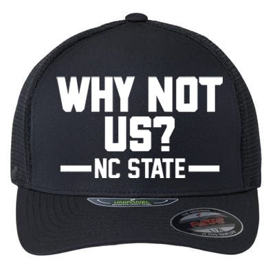 Why Not Us Nc State Sports Fan Flexfit Unipanel Trucker Cap