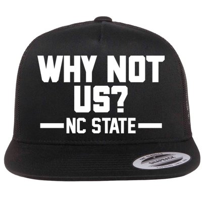 Why Not Us Nc State Sports Fan Flatbill Hat