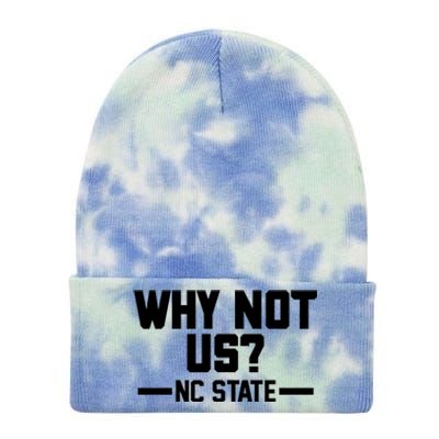 Why Not Us Nc State Sports Fan Tie Dye 12in Knit Beanie