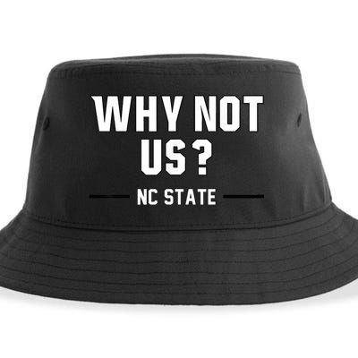 Why Not Us Nc State Sustainable Bucket Hat