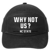 Why Not Us Nc State 7-Panel Snapback Hat