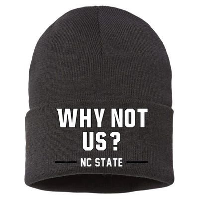 Why Not Us Nc State Sustainable Knit Beanie