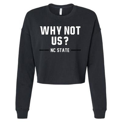 Why Not Us Nc State Cropped Pullover Crew