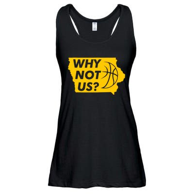 Why Not Us Iowa Ladies Essential Flowy Tank