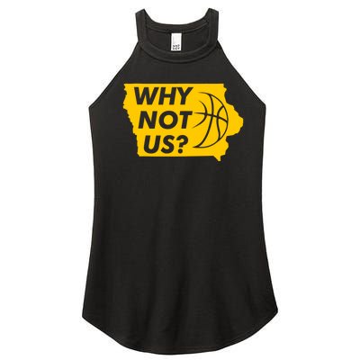 Why Not Us Iowa Women’s Perfect Tri Rocker Tank