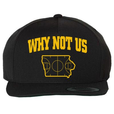 Why Not Us Iowa Wool Snapback Cap