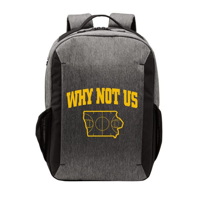 Why Not Us Iowa Vector Backpack
