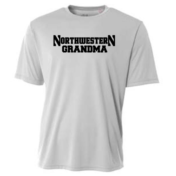 Women Northwestern University Wildcats Grandma Cooling Performance Crew T-Shirt