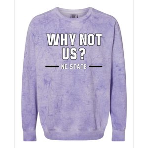 Why Not Us Nc State Colorblast Crewneck Sweatshirt