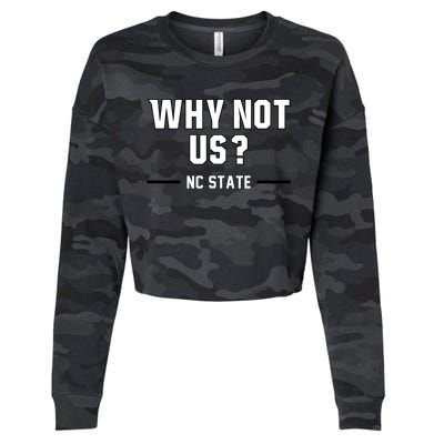 Why Not Us Nc State Cropped Pullover Crew