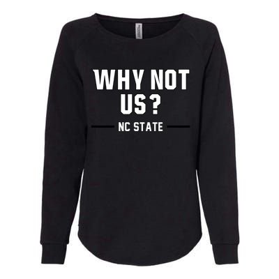 Why Not Us Nc State Womens California Wash Sweatshirt