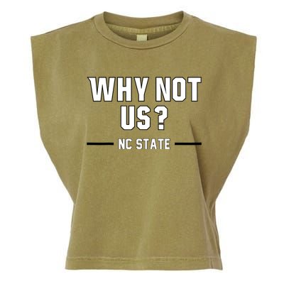 Why Not Us Nc State Garment-Dyed Women's Muscle Tee