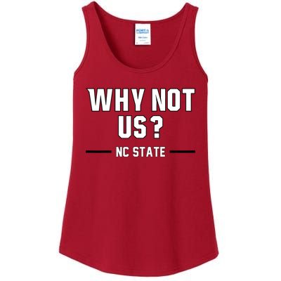 Why Not Us Nc State Ladies Essential Tank