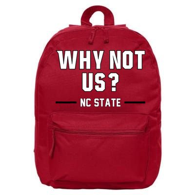 Why Not Us Nc State 16 in Basic Backpack