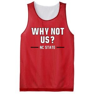 Why Not Us Nc State Mesh Reversible Basketball Jersey Tank