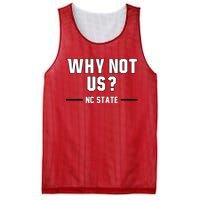 Why Not Us Nc State Mesh Reversible Basketball Jersey Tank