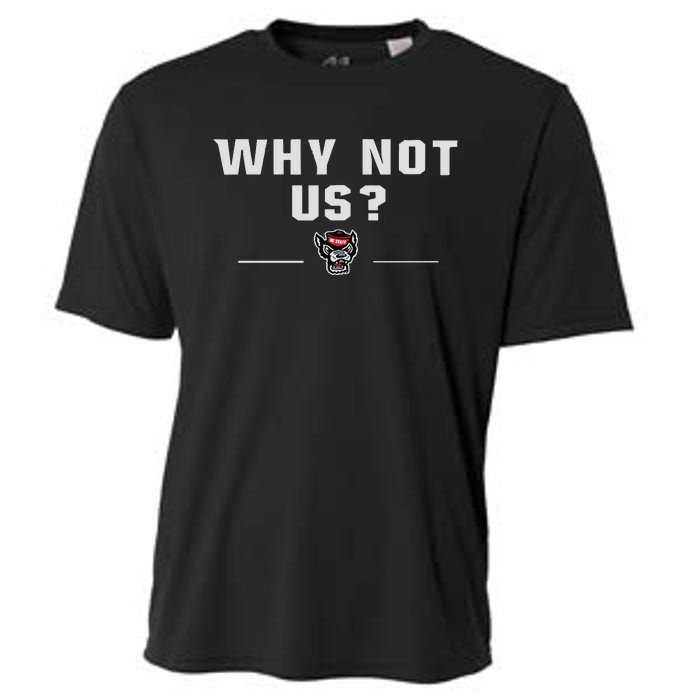 Why Not Us Nc State Nc State Acc Champions Cooling Performance Crew T-Shirt