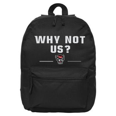 Why Not Us Nc State Nc State Acc Champions 16 in Basic Backpack