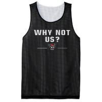 Why Not Us Nc State Nc State Acc Champions Mesh Reversible Basketball Jersey Tank