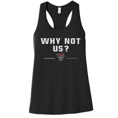 Why Not Us Nc State Nc State Acc Champions Women's Racerback Tank