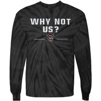 Why Not Us Nc State Nc State Acc Champions Tie-Dye Long Sleeve Shirt