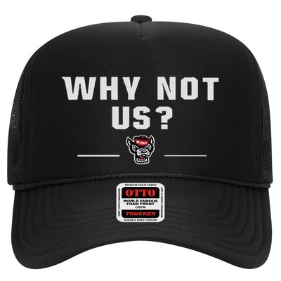 Why Not Us Nc State Nc State Acc Champions Trucker Hat