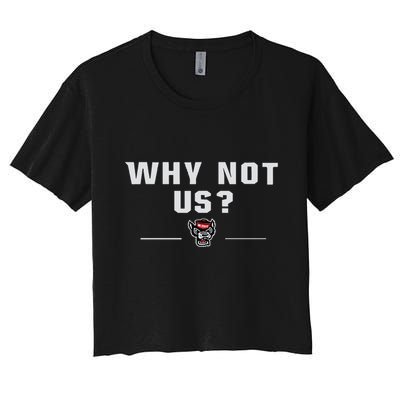 Why Not Us Nc State Nc State Acc Champions Crop Top