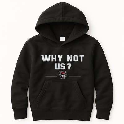 Why Not Us Nc State Nc State Acc Champions Kids Hoodie