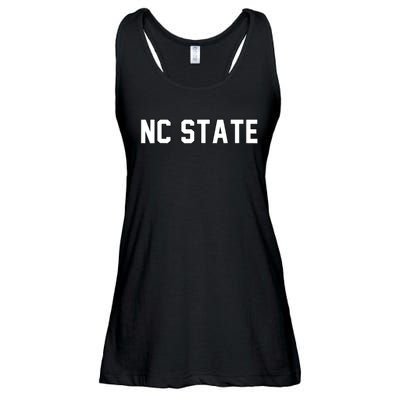 Why Not Us Nc State Ladies Essential Flowy Tank