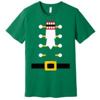 Wooden Nutcracker Uniform Holiday Pajama Dress Up Premium T-Shirt