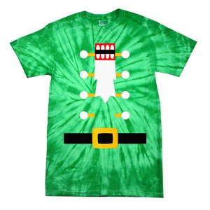 Wooden Nutcracker Uniform Holiday Pajama Dress Up Tie-Dye T-Shirt