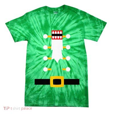 Wooden Nutcracker Uniform Holiday Pajama Dress Up Tie-Dye T-Shirt