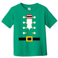 Wooden Nutcracker Uniform Holiday Pajama Dress Up Toddler T-Shirt