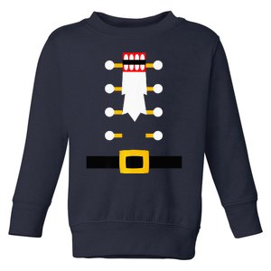 Wooden Nutcracker Uniform Holiday Pajama Dress Up Toddler Sweatshirt