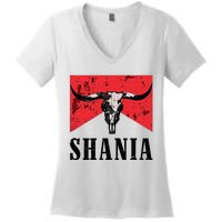 Western Name Vintage Cowboy Cowgirl Women's V-Neck T-Shirt