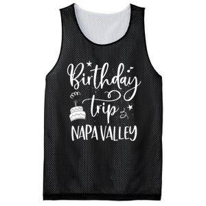 Wo Napa Valley Birthday Trip, Birthday Party Outfit, Girl Trip V-Neck Mesh Reversible Basketball Jersey Tank