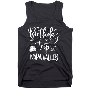 Wo Napa Valley Birthday Trip, Birthday Party Outfit, Girl Trip V-Neck Tank Top