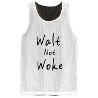 Walt Not Woke Dad Hand Made Mesh Reversible Basketball Jersey Tank