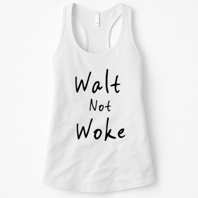 Walt Not Woke Dad Hand Made Womens Tank Top