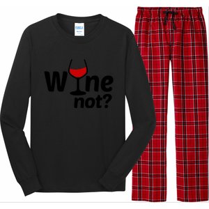 Wine Not Long Sleeve Pajama Set