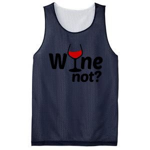 Wine Not Mesh Reversible Basketball Jersey Tank