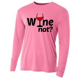 Wine Not Cooling Performance Long Sleeve Crew