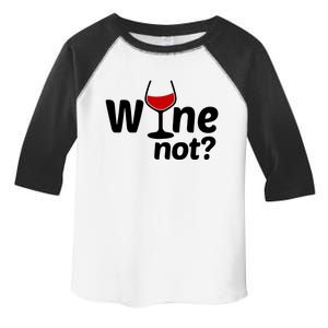 Wine Not Toddler Fine Jersey T-Shirt